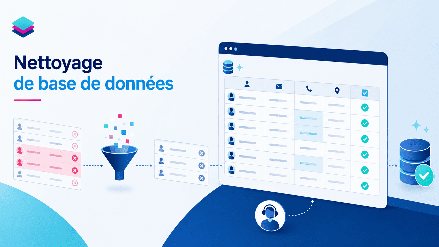nettoyage de bases de donnees externalisation